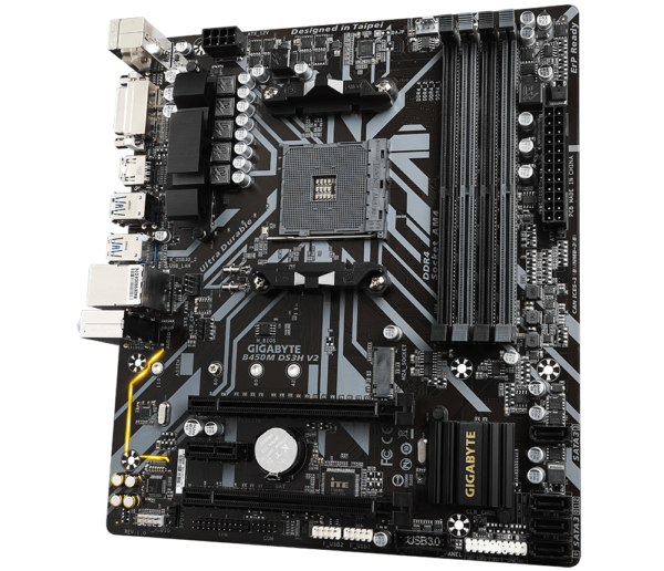 GIGABYTE B550M DS3H Motherboard AMD AM4 For Ryzen 3/4/5 Series CPU