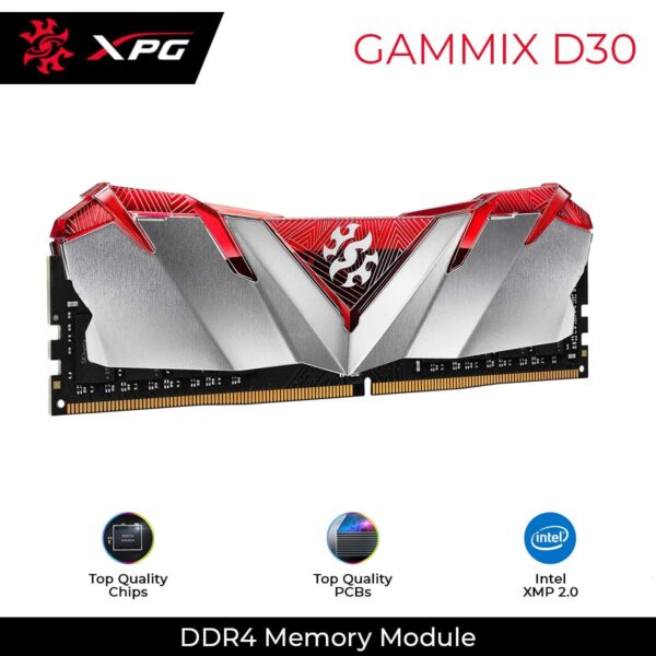 Adata XPG D30 8GB DDR4 3200MHZ Desktop Gaming Ram - Image 3