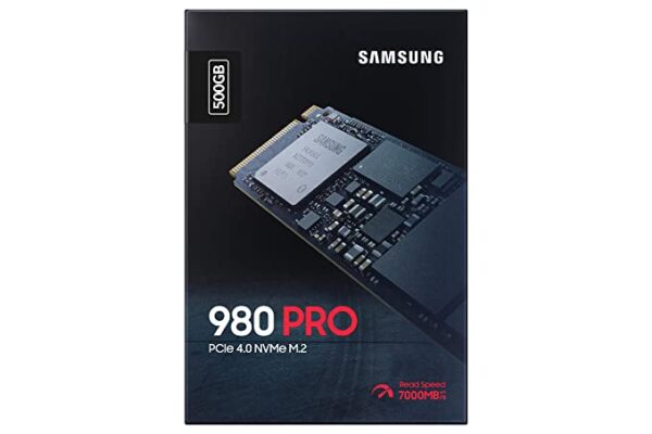 Samsung 980 Pro 500GB NVMe Solid State Drive (SSD)