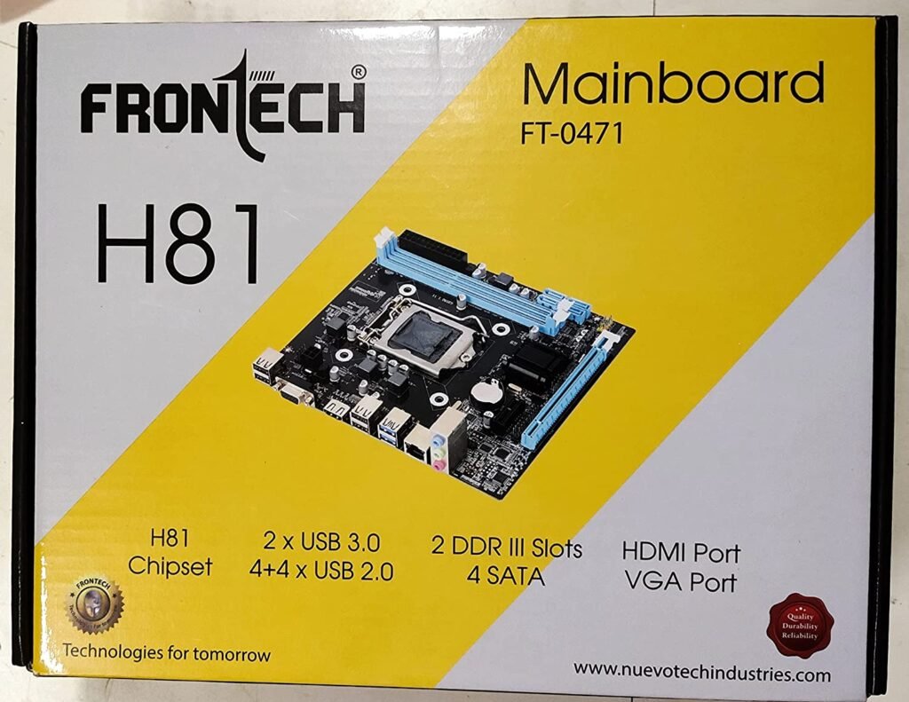 Frontech Motherboard H81 FT0471 SGL Global Technologies