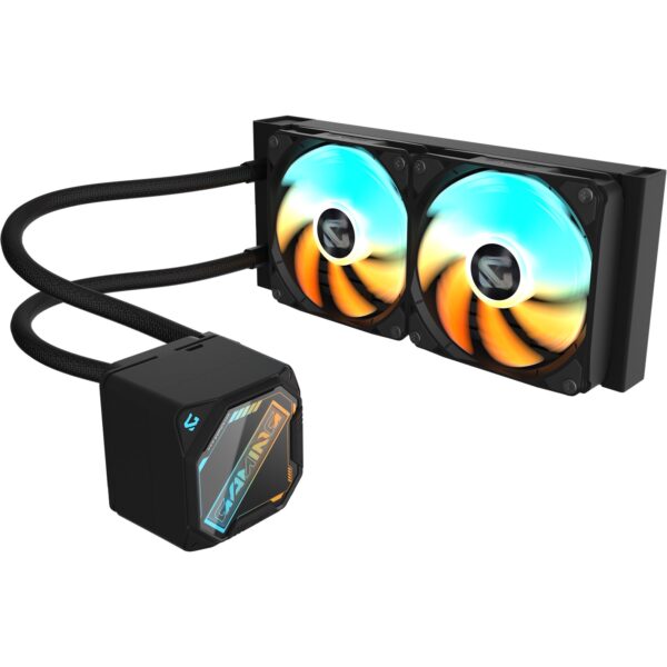 Gigabyte GAMING 240 240mm ARGB Black Liquid CPU Cooler - Image 2