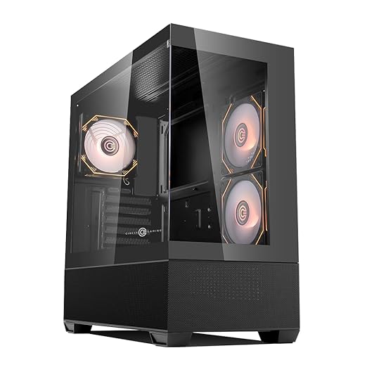 Defender ZX3 Mid-Tower Computer Case Gaming Cabinet - Black